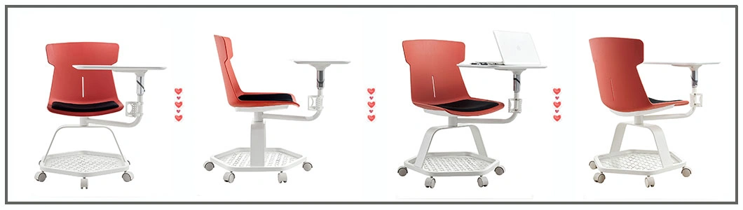 Lcuky Orange Seat restaurant Furntiure Dining Education Study Chair