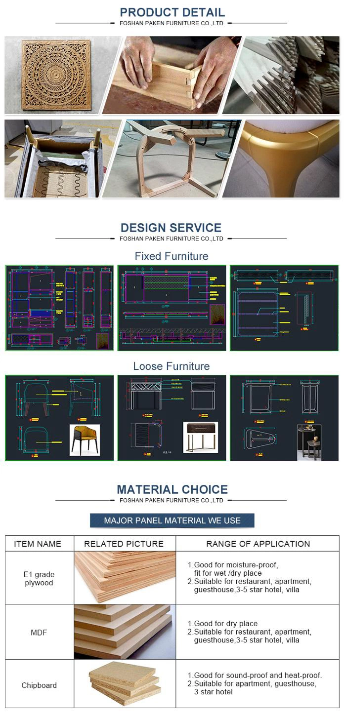 Good Quality Modern Customzation Hotel Bedroom Furniture Sets Holiday Inn