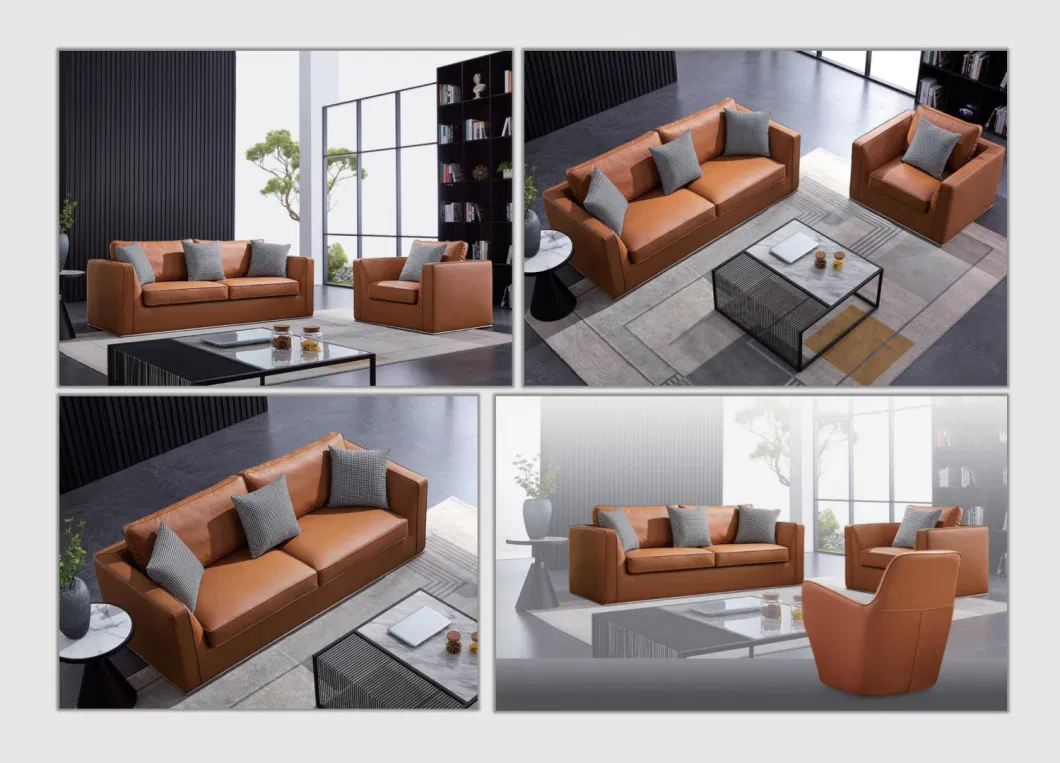 Unique Industrial Modern Factory Home Leather Couch 2 Seater Sofa Furniture