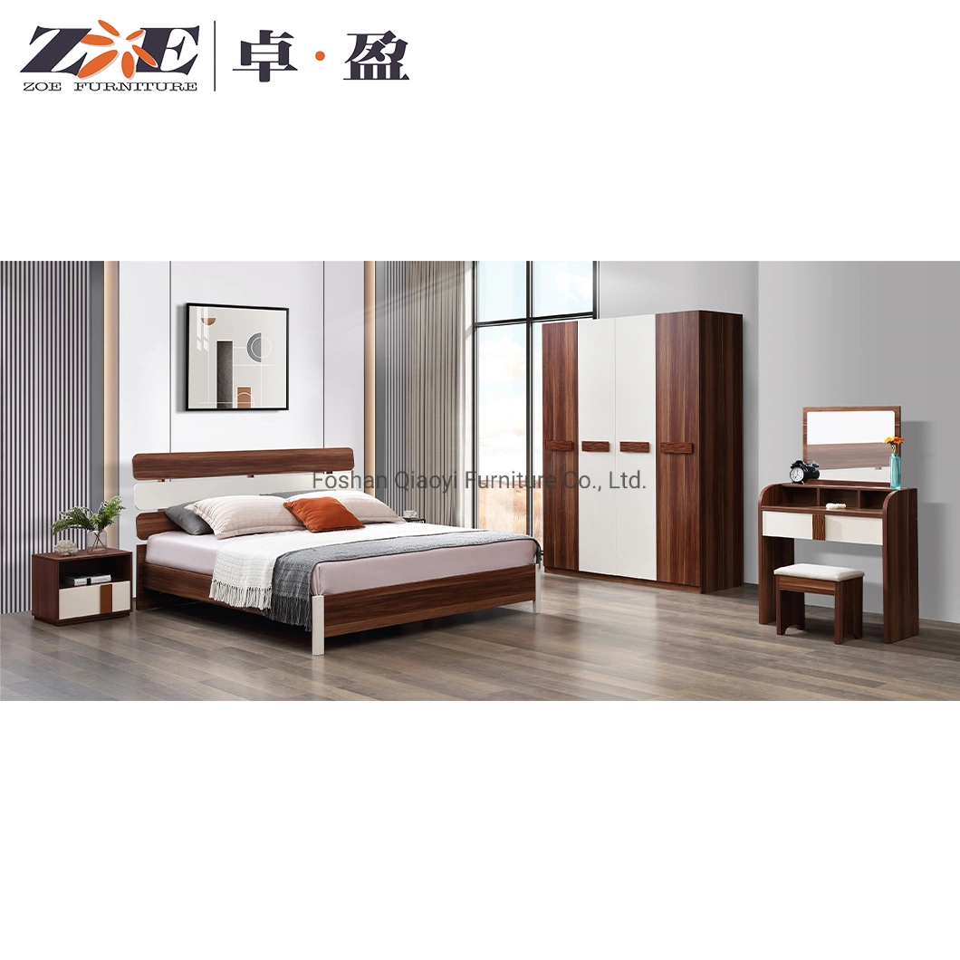 Upholstered Beds Collection Bedroom Furniture with King Size Bed Dresser Mirror Chest and Nightstand