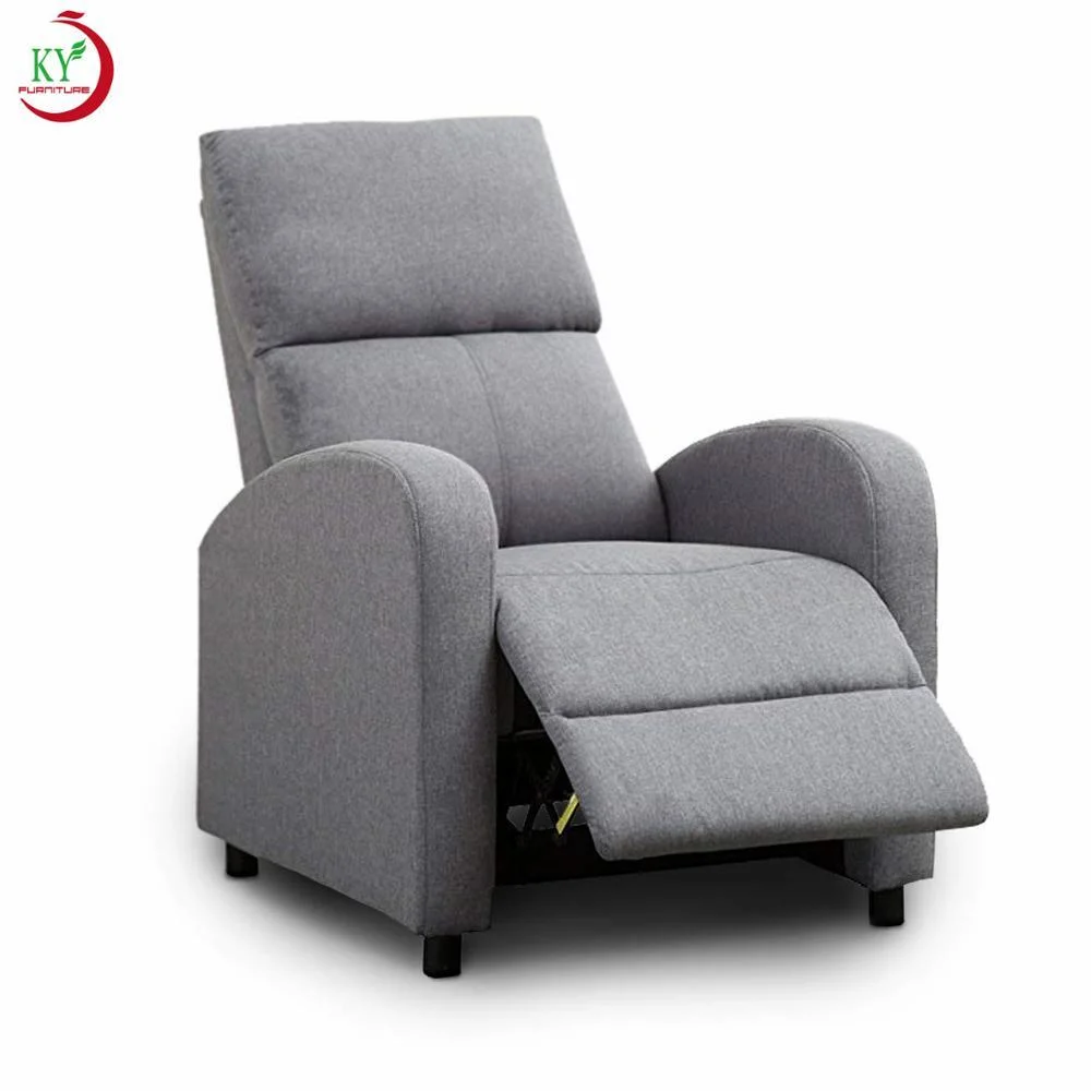 Geeksofa Velvet Fabric Push Back Recliner Chair for Livingroom and Bedroom