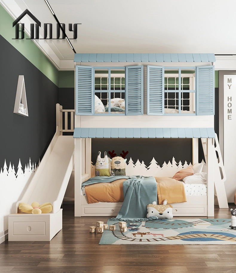 Children Bed Modern Bed Kids Bunk Beds Double Kid Bed Bedroom Furniture