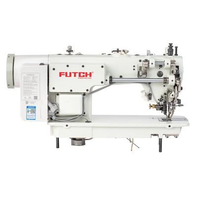 0312s-Qt Hemming Function Industrial Computer Heavy Duty Sewing Machine with Side Cutter