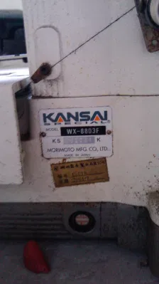 Used Coverstitch Sewing Machine Secondhand Flatbed Kansai Special 8803 Maquinas De Coser