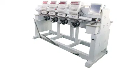 4 Head 15 Needle Big Hat Embroidery Single Head Computerized Embroidery Machines