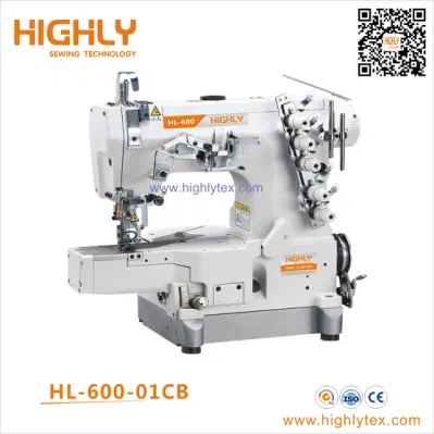 Pegasus Type Cylinder Bed Interlock Sewing Machine with Left Trimmer