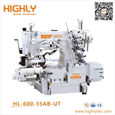 Pegasus Type Cylinder Bed Interlock Sewing Machine with Left Trimmer