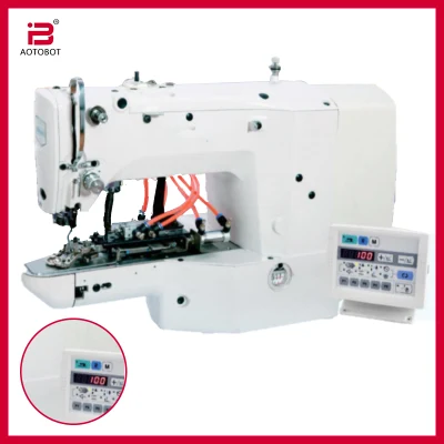 Single Needle Lockstitch Electronic Bar Tacking Machine Industrial Sewing Machine