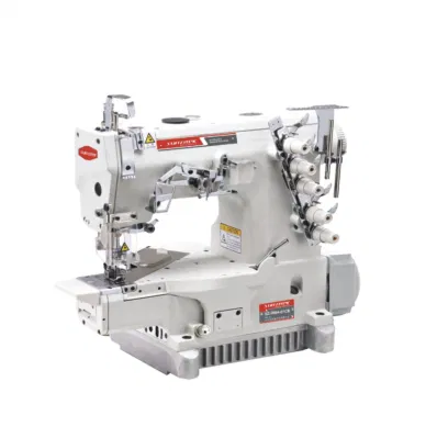 Direct Drive Cylinder Bed Interlock Sewing Machine with Electric Thread Trimmer and Foot Lifter