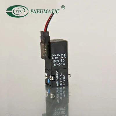 3 Way Direct Poppet Type Plastic Micro Solenoid Valve for Ventilators and Oxygen Concentrator