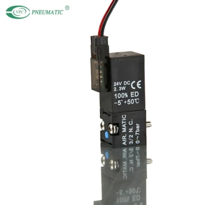 3 Way Direct Poppet Type Plastic Micro Solenoid Valve for Ventilators and Oxygen Concentrator