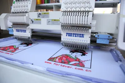 Fortever Super High Speed Two Heads Embroidery Machine