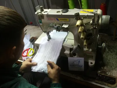 Flatbed Used Coverstitch Sewing Machine Secondhand Pegasus W500 W562 Maquinas De Coser