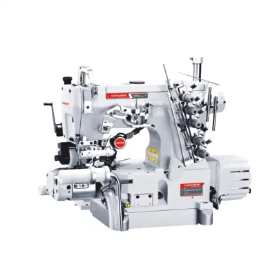 Direct Drive Cylinder Bed Interlock Sewing Machine with Electric Thread Trimmer and Foot Lifter