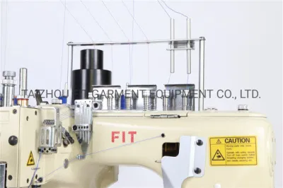 New Style Direct-Drive Feed-off-The -Arm 4needle 6 Thread Flat-Seamer with Auto Trimmer Sewing Machine