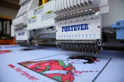 Fortever Super High Speed Two Heads Embroidery Machine