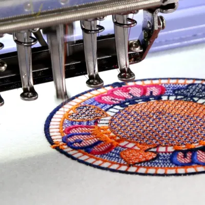 Single Head Embroidery Machine Multi Needle Clearance Computerized Sewing and Embroidery Machine