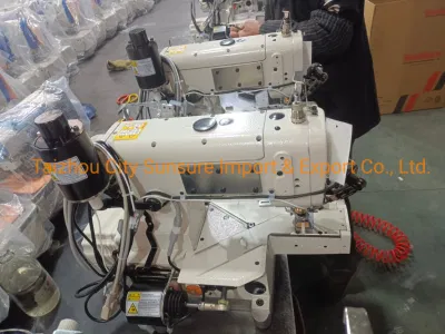 Directly Drive Cylinder Bed Interlock Sewing Machine with Left Cutter Ss-600-35bb/Ut