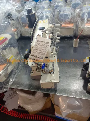 Directly Drive Cylinder Bed Interlock Sewing Machine with Left Cutter Ss-600-35bb/Ut