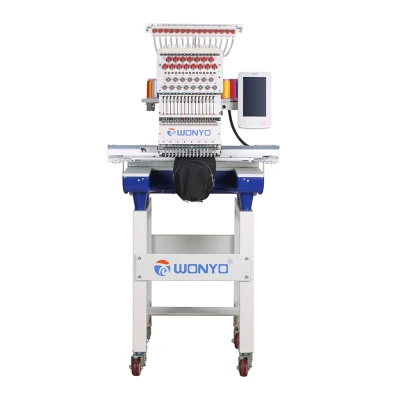 15 Needles Single Head Double Head Shirt Garments Flat Computerized Embroidery Machine