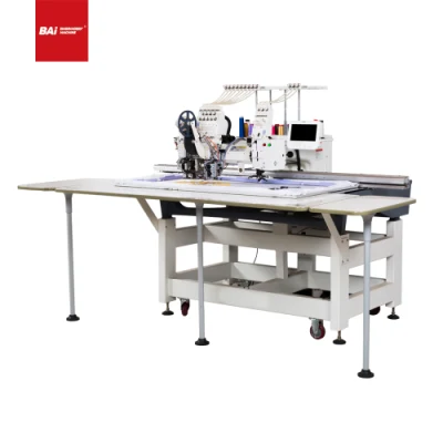 Bai Dahao Computer Fast Speed Single Head Mixed Beading Function Embroidery Machine with Embroidery Digitizing Service