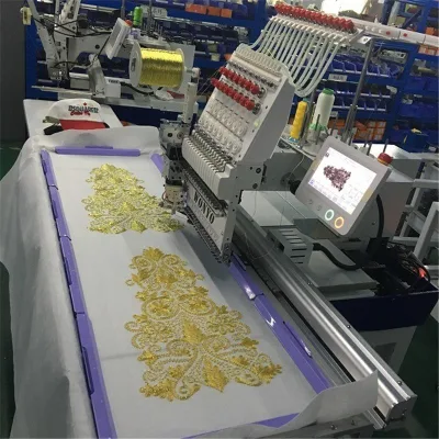 Good Quality Wonyo Computerized Single Head Sequin and Cording Embroidery Machine