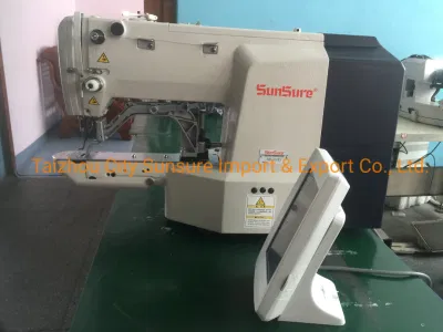 China Brand Sunsure High Speed Direct Drive Electronic Bar-Tacking Sewing Machine Ss-430d