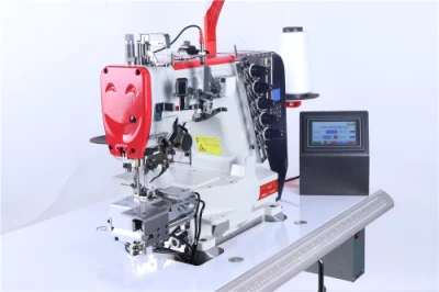 Cylinder Bed Hemming Machine with Automatic Fold Device Fit-Vf80ND-01CB-Dl-Hf-Ut