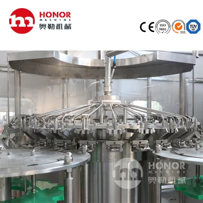 Brand New Factory Automatic Bottle Soda Water Beverage Liquid CSD Drink Filling Device/Equipment/Plant/Machine