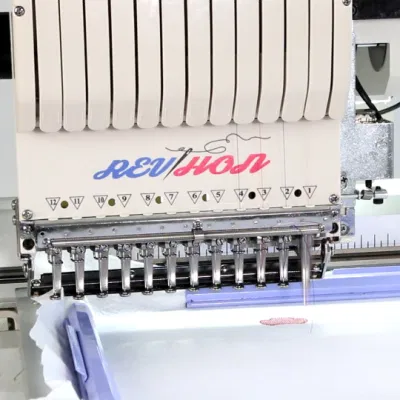 Single Head Embroidery Machine Multi Needle Clearance Computerized Sewing and Embroidery Machine