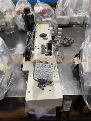 High-Speed Direct-Drive Flat-Bed Interlock Sewing Machine with Automatic Trimming Function Ss-500-01da