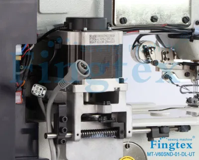 Fingtex Cylinder Bed Stepping Motor Interlock Sewing Machine with Auto Trimmer