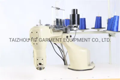 New Style Direct-Drive Feed-off-The -Arm 4needle 6 Thread Flat-Seamer with Auto Trimmer Sewing Machine