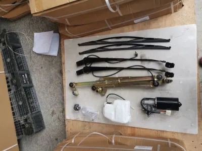 Auto Bus Accessories Overlapped Wiper Assembly Parts
