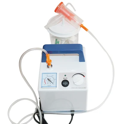 Factory Supply Family Use Electric Plastic Oral Saliva Sputum Aspirator Device with Above 15L Air Flow