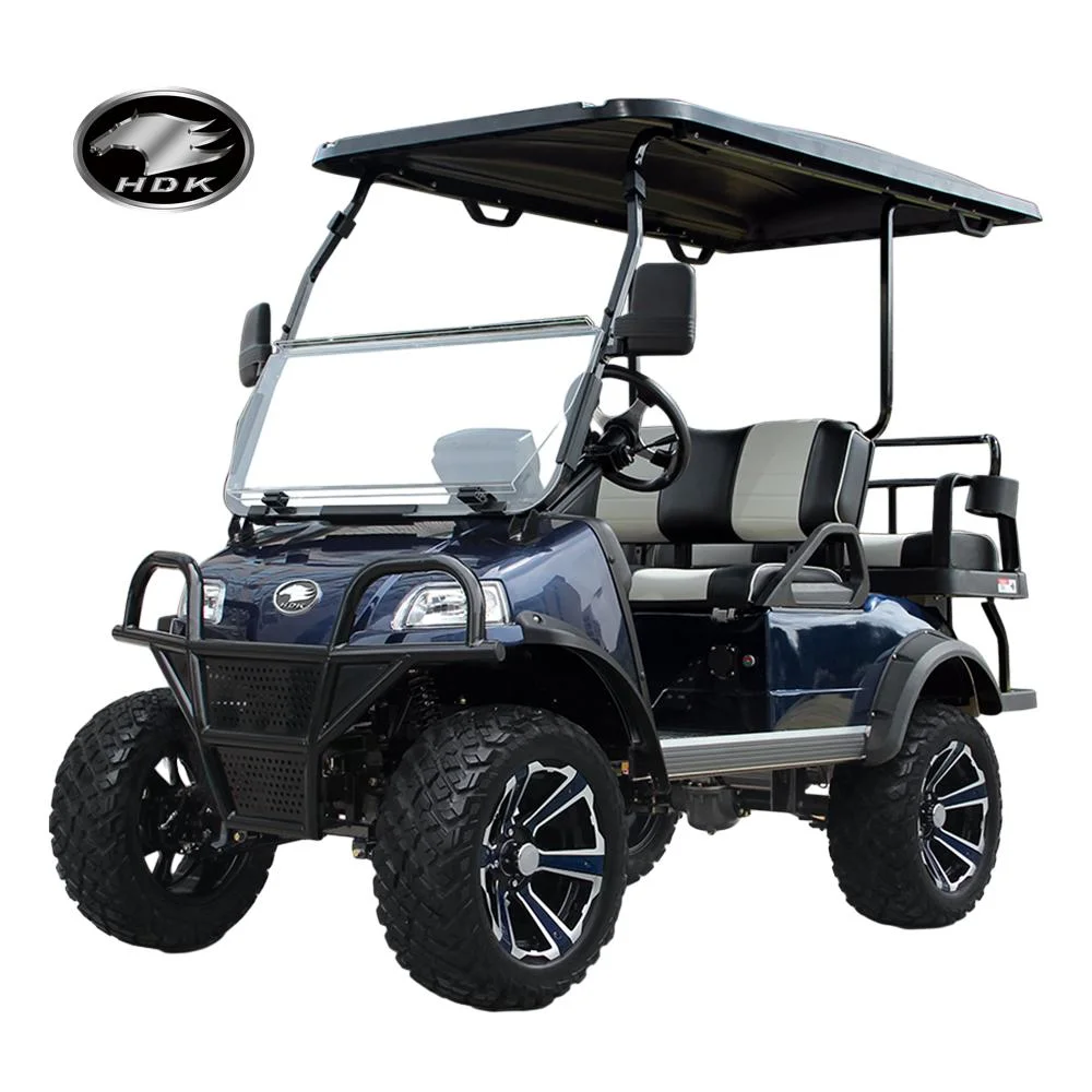 China High-Performance 4 Seat Lithium Battery off-Road Electric Golf Cart