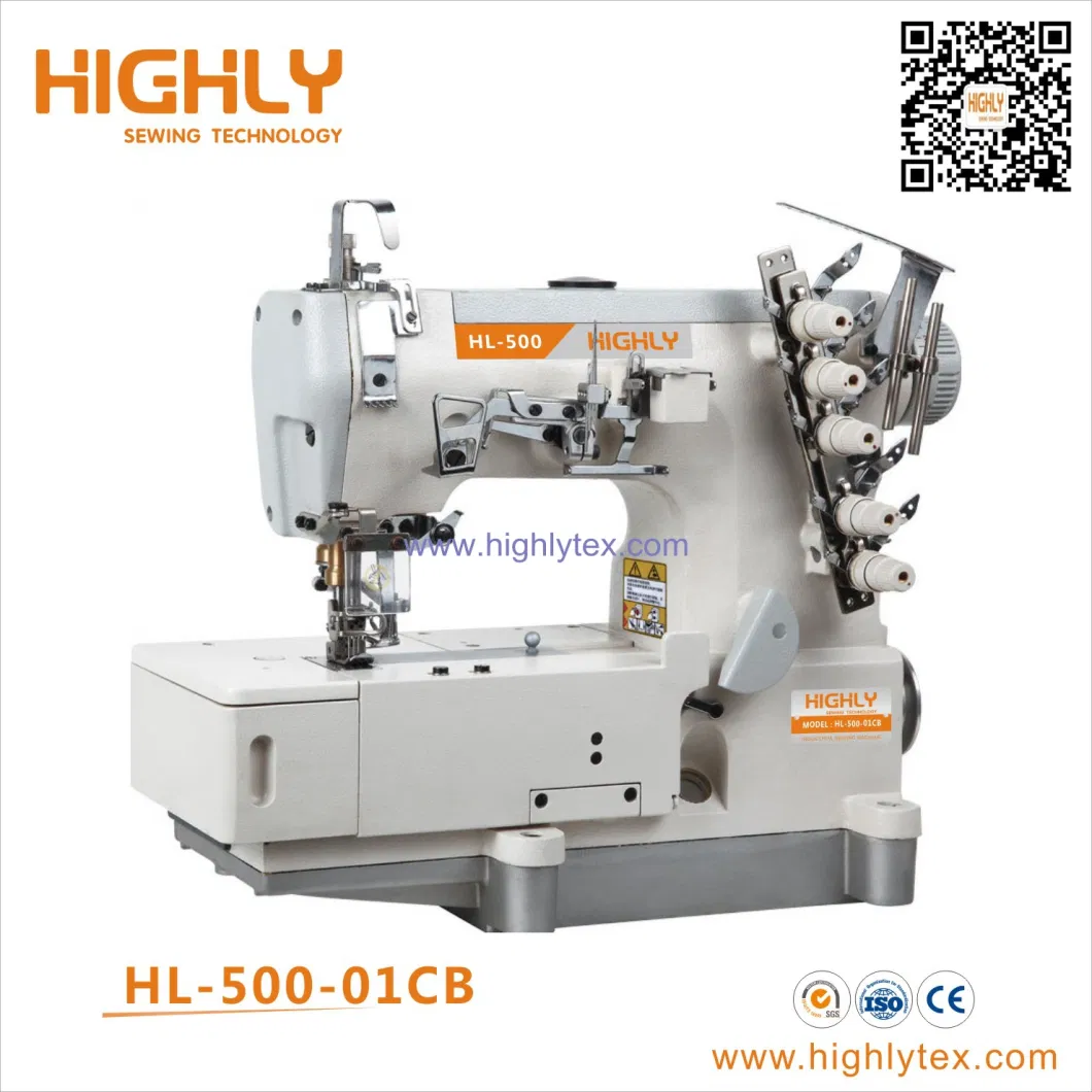 High Speed Elastic Lace Interlock Sewing Machine for Loosening and Tightening Lace