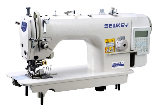 Straight Direct-Drive Lockstitch Sewing Machine with Auto Vertical Edge Trimmer