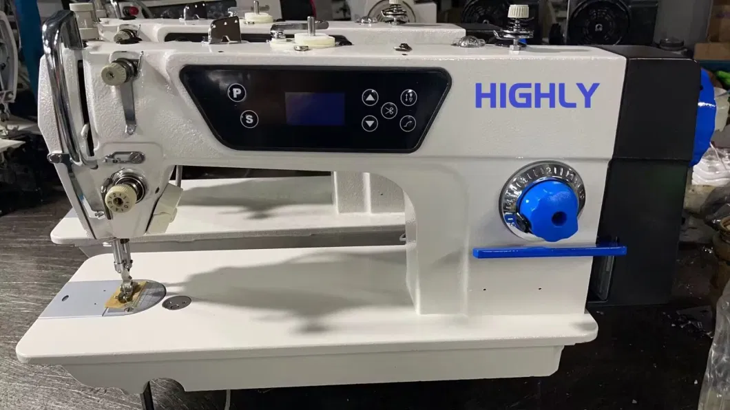 Highly Full Automatic Direct Drive Computer Single Needle Lockstitch Sewing Machine