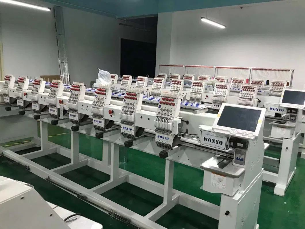 High Speed Cap /Flat Embroidery Machine Factories with Cording Device