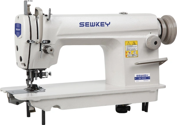Sk5200 High-Speed Single Needle Lockstitch Sewing Machine (with side cutter)
