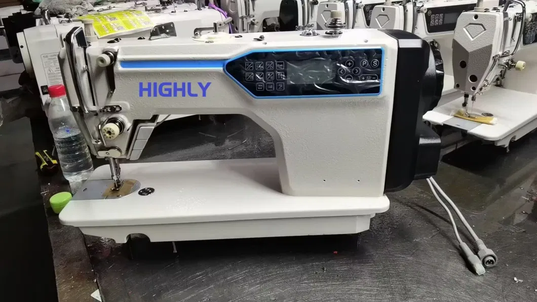 Highly Full Automatic Direct Drive Computerized Single Needle Lockstitch Industrial Sewing Machine