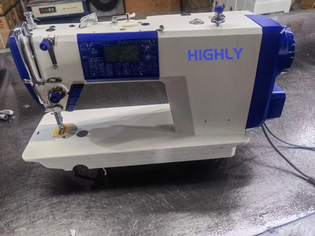 Highly Full Automatic Direct Drive Computer Single Needle Lockstitch Sewing Machine
