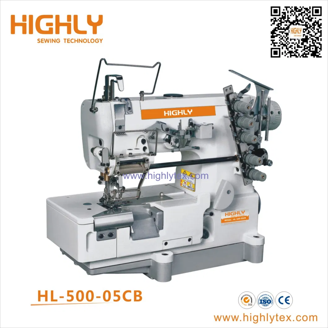 High Speed Elastic Lace Interlock Sewing Machine for Loosening and Tightening Lace