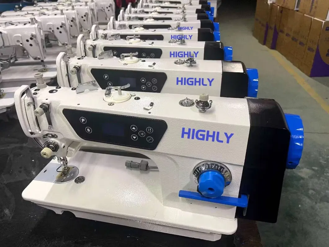 Highly Full Automatic Direct Drive Computer Single Needle Lockstitch Sewing Machine