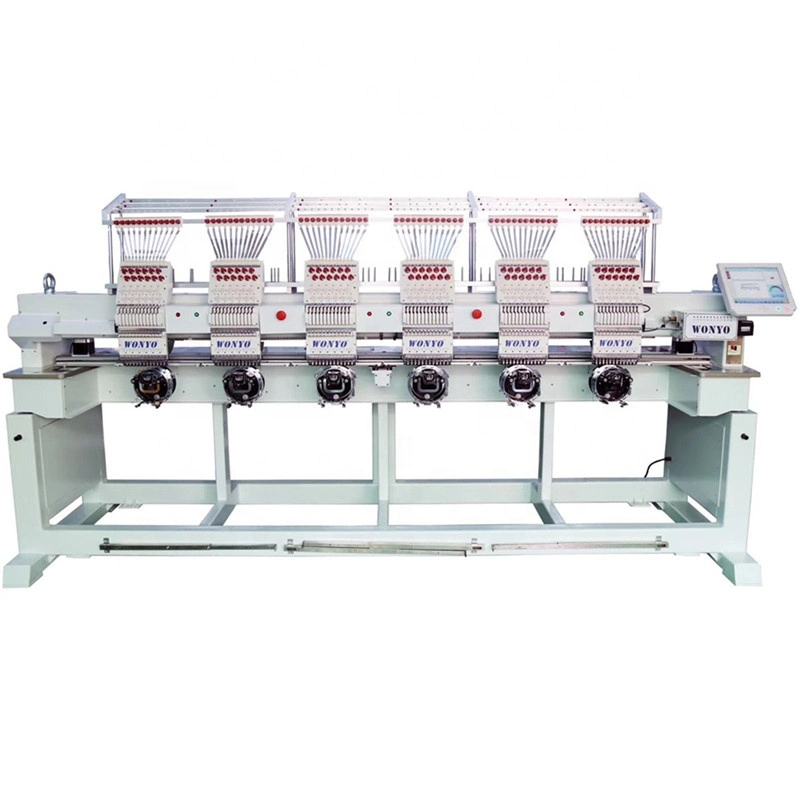 Wonyo Best Quality 6 Heads High Speed Computerized Embroidery Machine