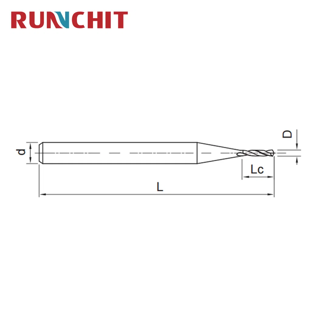 50% Discount 3D High Efficiency Solid Carbide Drill Bit Twist Drill 2 Flute Solid Carbide Thread Milling Cutter (NAM011)