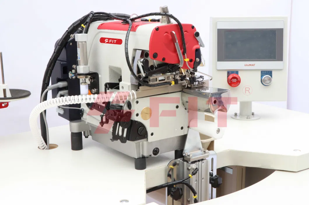Fit-QS90tpd-4-24/Ks/Ach Automatic Sleeve Hemming Device Overlock Sewing Machine