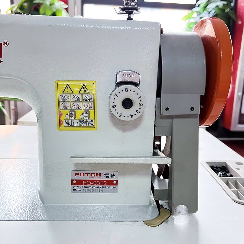 Fq-0312 Upper and Lower Compound Feed Belt Side Cutter Thick Material Industrial Sewing Machine
