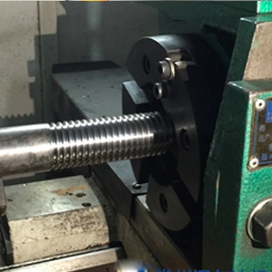 High Strength CNC Horizontal Thread Whirling Machine for Double Feed Screw